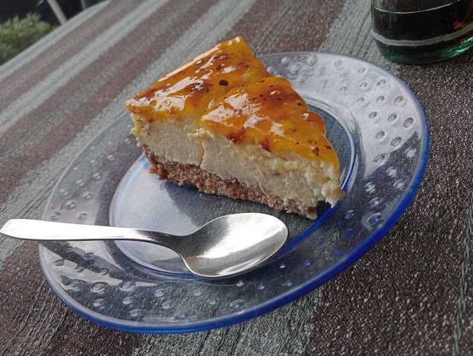 tarta de queso casera